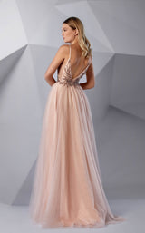 2 of 2 Modessa Couture M20229 Rose
