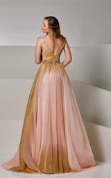 3 of 4 Modessa Couture M20232 Dusty-Pink