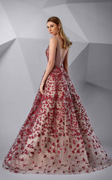 4 of 4 Modessa Couture M20234 Rio-Red