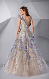 4 of 5 Modessa Couture M20236 Provence/Silver