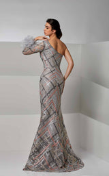 4 of 4 Modessa Couture M20245 Greige