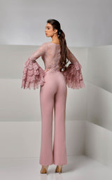 4 of 4 Modessa Couture M20253 Cameo-Pink