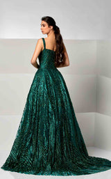 4 of 4 Modessa Couture M20255 Evergreen