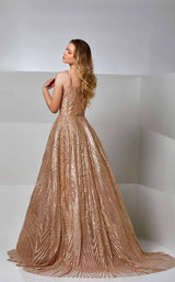3 of 4 Modessa Couture M20255 Misty-Rose