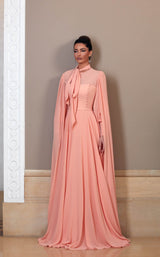 1 of 5 Modessa Couture M20258 Salmon