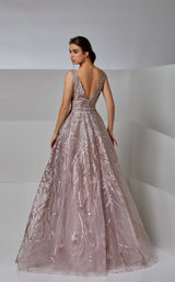 3 of 4 Modessa Couture M20275 Crystal Pink