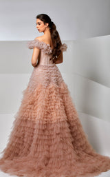 4 of 4 Modessa Couture M20281 Rose
