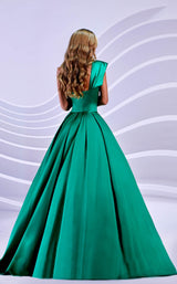 3 of 4 Modessa Couture M20304 Hunter Green
