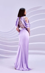 2 of 2 Modessa Couture M20306 Lilac