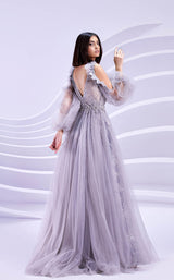 4 of 4 Modessa Couture M20309 Silver