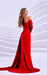 3 of 4 Modessa Couture M20314 Red