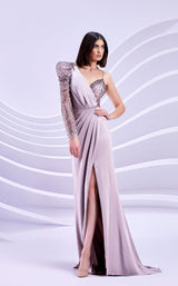 2 of 4 Modessa Couture M20315 Lilac-Marble