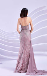 3 of 4 Modessa Couture M20317 Vison