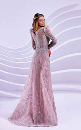 3 of 4 Modessa Couture M20320 Misty-Rose