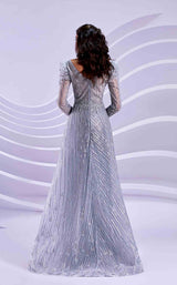 4 of 4 Modessa Couture M20320 Silver