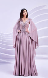 1 of 2 Modessa Couture M20321 Rose