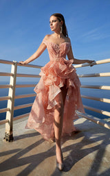 1 of 5 Modessa Couture M20324 Misty-Rose