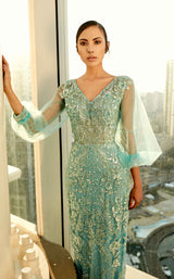 3 of 4 Modessa Couture M20325 Skylight