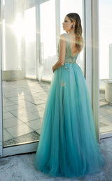 3 of 4 Modessa Couture M20329 Sage