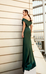 4 of 4 Modessa Couture M20330 Hunter Green