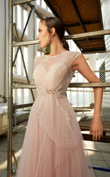 3 of 4 Modessa Couture M20332 Misty-Rose