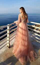 4 of 5 Modessa Couture M20334 Misty-Rose