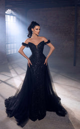 3 of 7 Modessa Couture M20346 Black
