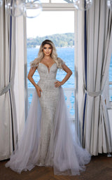 1 of 7 Modessa Couture M20346 Silver