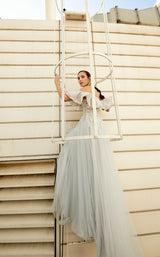 3 of 7 Modessa Couture M20348 Grey