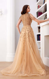 3 of 3 Modessa Couture M20350 Gold