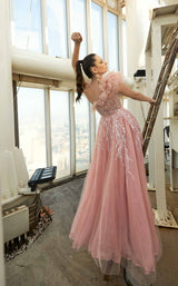 5 of 5 Modessa Couture M20357 Misty-Rose