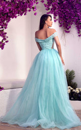 3 of 3 Modessa Couture M20359 Blue