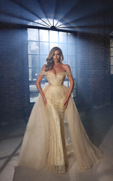 1 of 3 Modessa Couture M20359 Gold