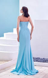 8 of 11 Modessa Couture M20365 Blue