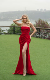 10 of 11 Modessa Couture M20365 Red
