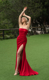 6 of 11 Modessa Couture M20365 Red