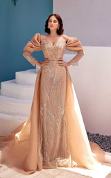 2 of 4 Modessa Couture M22403 Gold