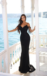 3 of 4 Modessa Couture M22412 Black