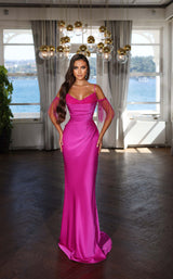 4 of 4 Modessa Couture M22412 Magenta