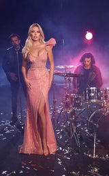 1 of 3 Modessa Couture M23505 Blush