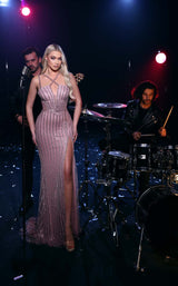 2 of 3 Modessa Couture M23509 Blush