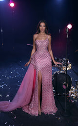 1 of 3 Modessa Couture M23512 Misty-Rose