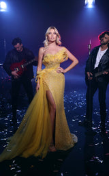 3 of 3 Modessa Couture M23517 Yellow