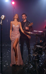 2 of 4 Modessa Couture M23527 Salmon