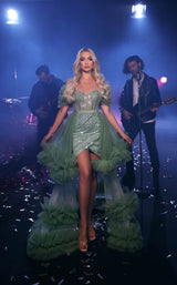 3 of 4 Modessa Couture M23528 Sage