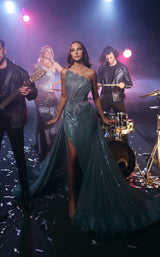 2 of 3 Modessa Couture M23533 Asparagus