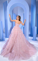 6 of 7 Modessa Couture M23534 Rose