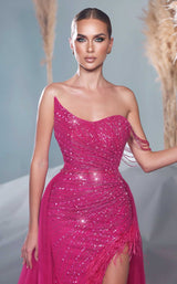7 of 12 Modessa Couture M24601 Turquoise