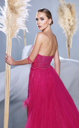 8 of 9 Modessa Couture M24601 Fuchsia
