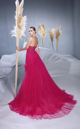 7 of 12 Modessa Couture M24601 Fuchsia